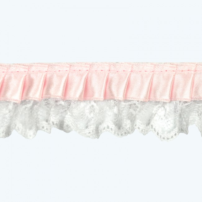 Lace Trim 1.75", 1.25", 3/4" | Pink